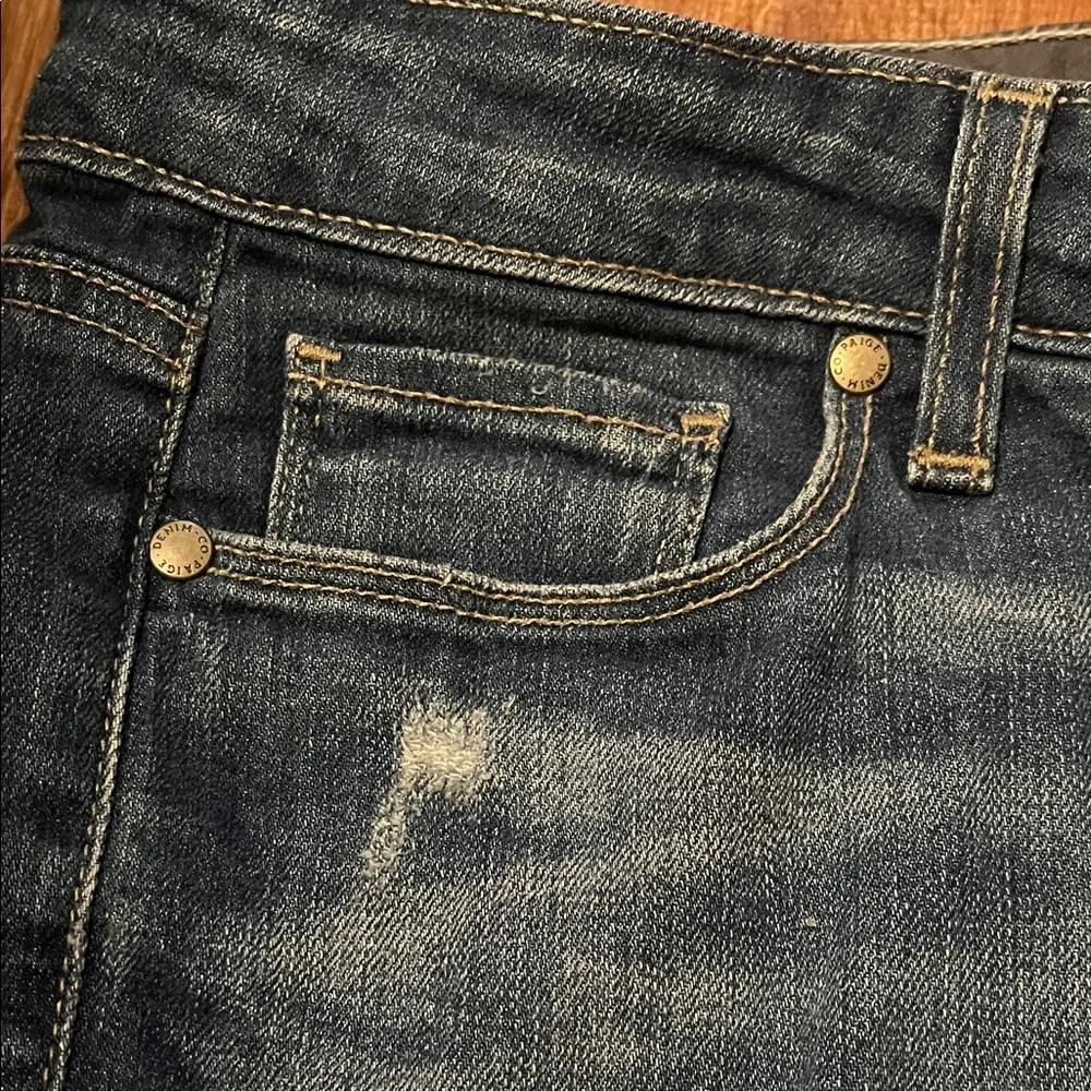 Paige Jimmy Jimmy Short Women's Denim Shorts Size 28 - Picture 4 of 8
